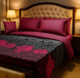 7pc Cotton Comforter Set-Design-#14